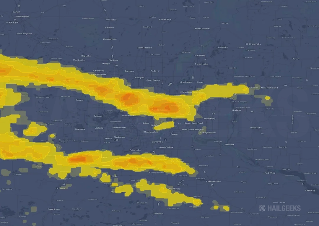 hail map