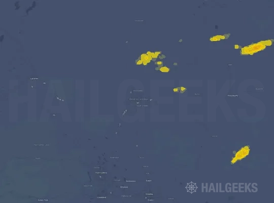 Hail map for Cheyenne, WY