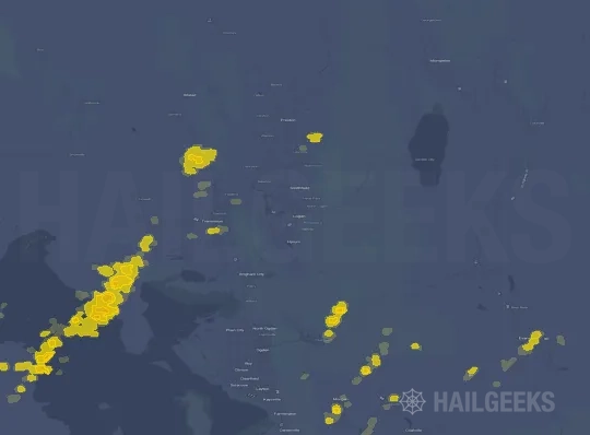 Hail map for Logan, UT