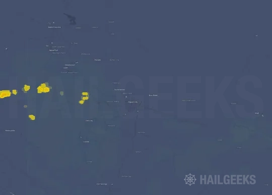 Hail map for Rapid City, SD