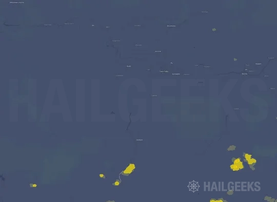 Hail map for Twin Falls, ID