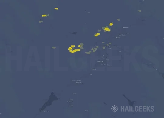 Hail map for Idaho Falls, ID