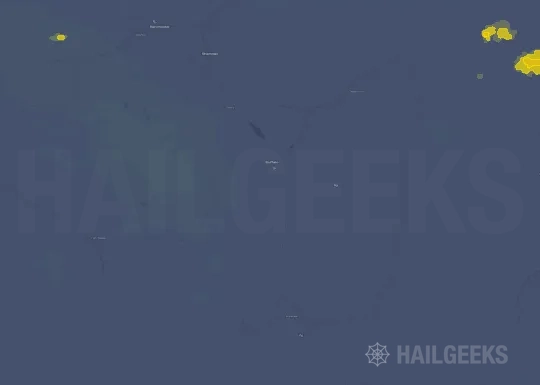 Hail map for Buffalo, WY