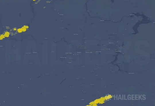 Hail map for Spokane, WA