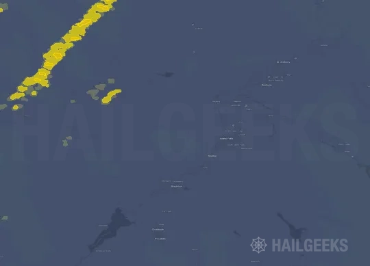 Hail map for Idaho Falls, ID