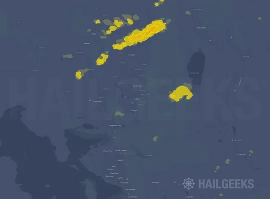Hail map for Logan, UT