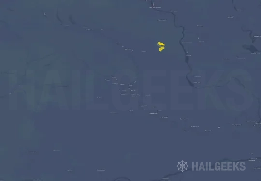 Hail map for Yakima, WA