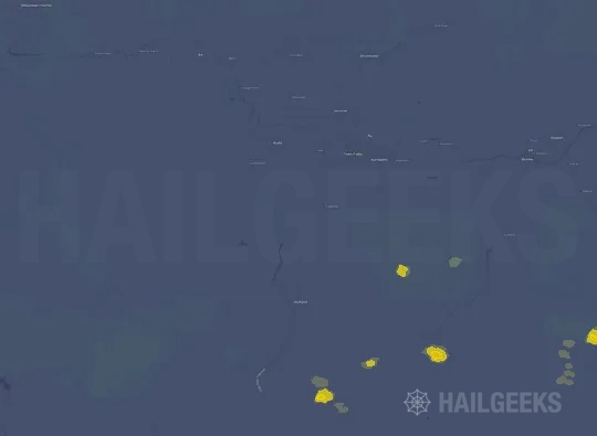 Hail map for Twin Falls, ID