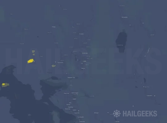 Hail map for Logan, UT