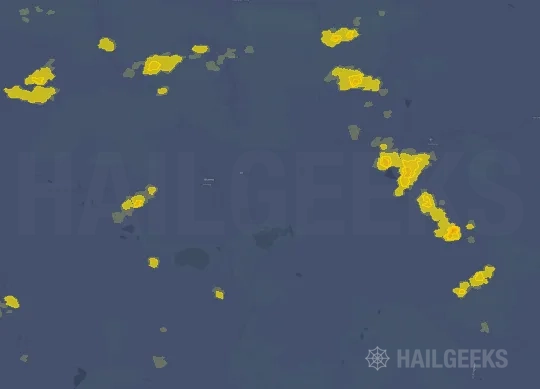 Hail map for Burns, OR