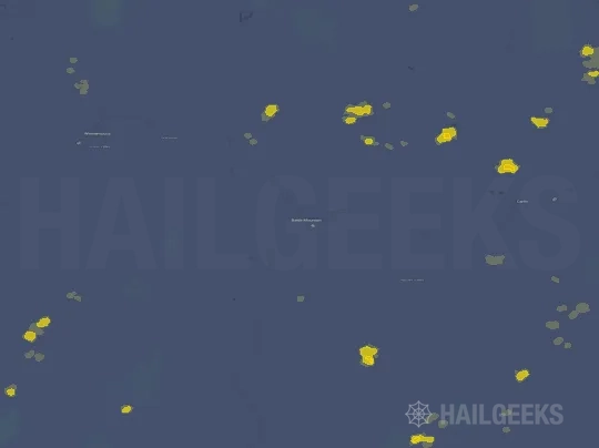 Hail map for Battle Mountain, NV