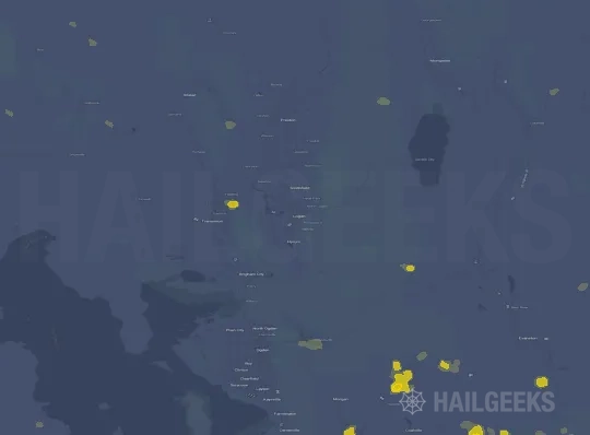 Hail map for Logan, UT