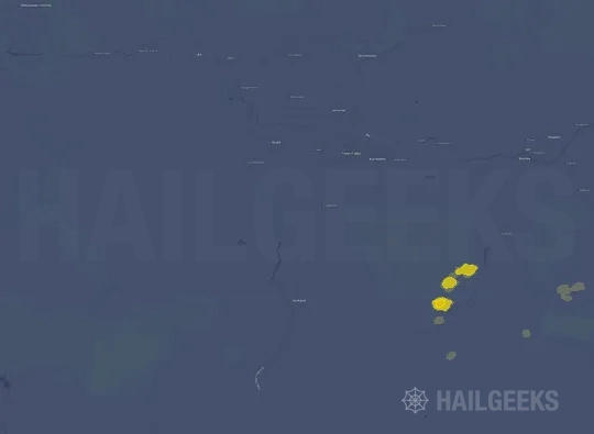 Hail map for Twin Falls, ID