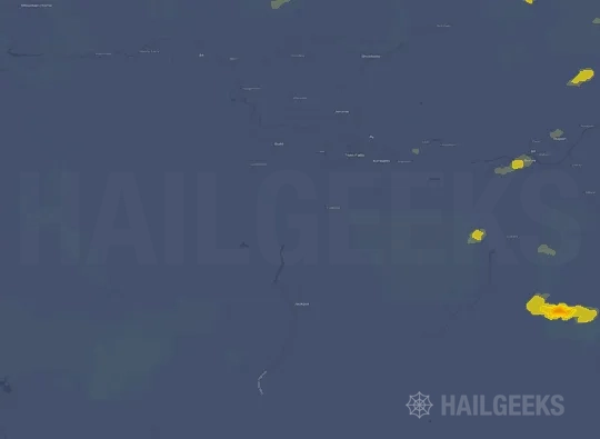 Hail map for Twin Falls, ID
