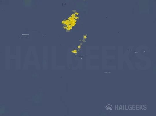 Hail map for Battle Mountain, NV