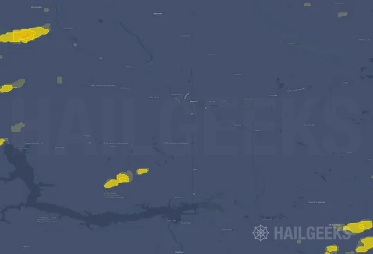 Hail map for Minot, ND