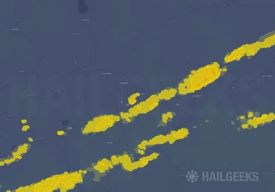 Hail map for Bozeman, MT