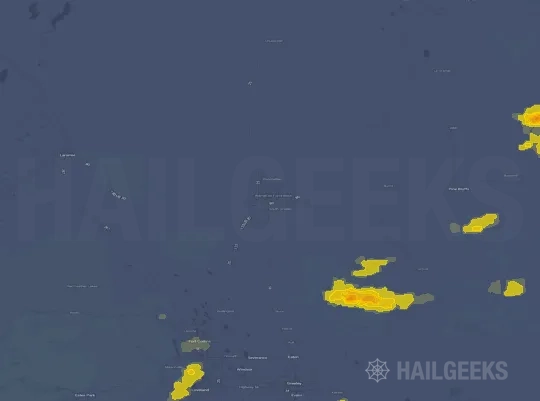 Hail map for Cheyenne, WY