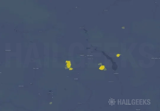 Hail map for Helena, MT
