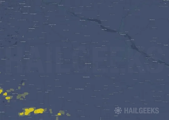 Hail map for Rochester, MN