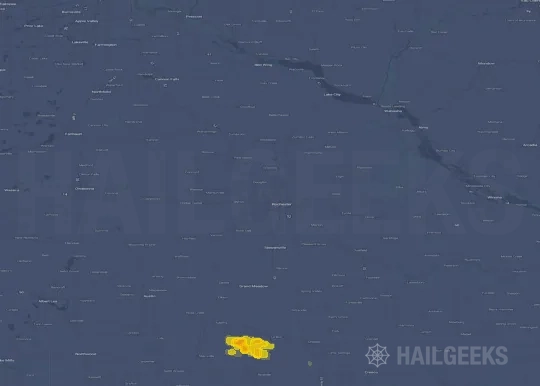 Hail map for Rochester, MN