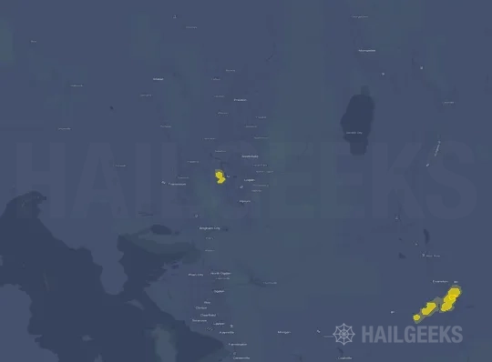 Hail map for Logan, UT