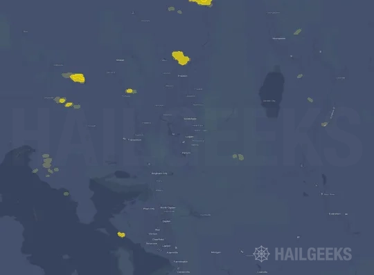 Hail map for Logan, UT