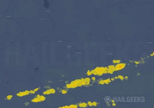 Hail map for Bozeman, MT
