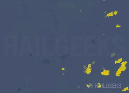 Hail map for Burns, OR