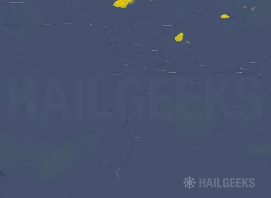 Hail map for Twin Falls, ID