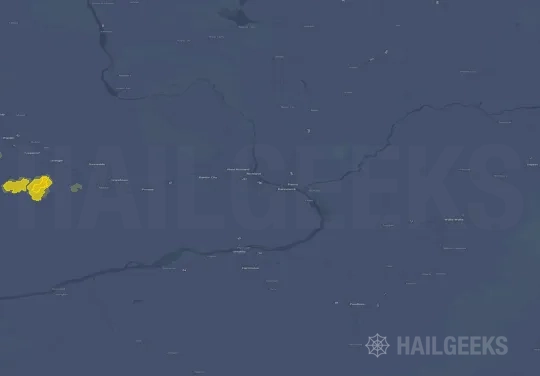 Hail map for Kennewick, WA