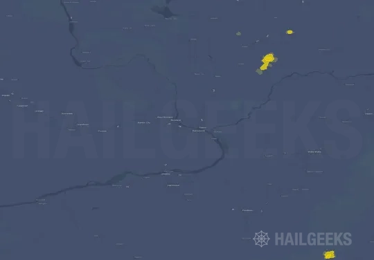 Hail map for Kennewick, WA