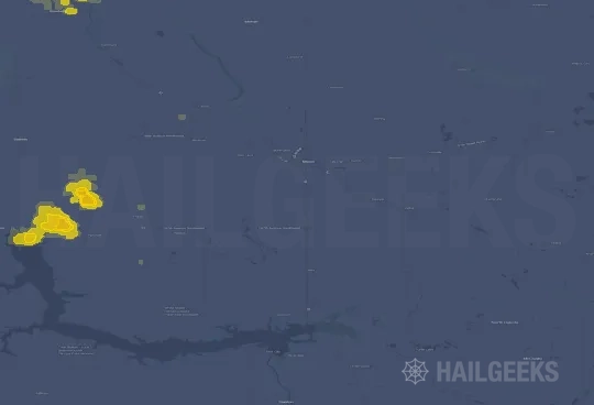 Hail map for Minot, ND