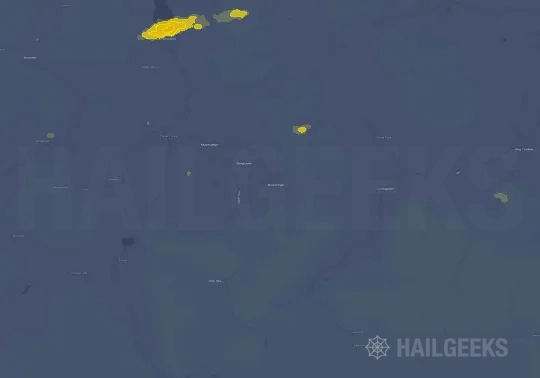 Hail map for Bozeman, MT
