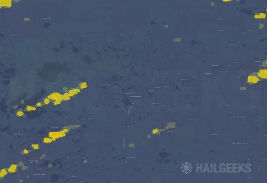 Hail map for Grand Rapids, MN