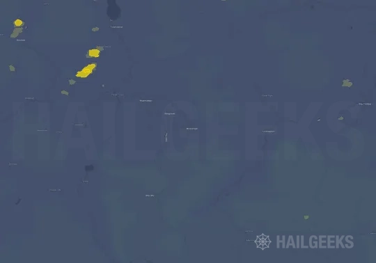 Hail map for Bozeman, MT